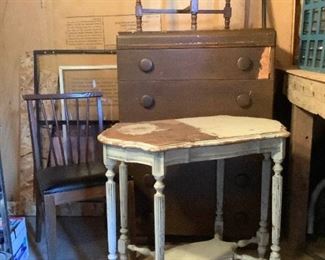 Assorted Vintage Wood Furniture