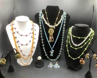 Beaded Costume Jewelry