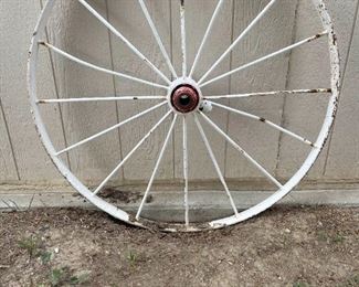 Metal Wagon Wheel