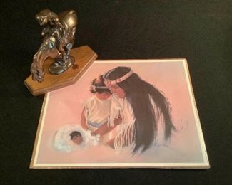 Rose Cash Signed Print Numbered