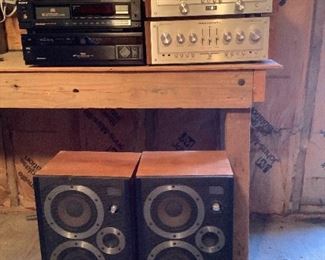Stereo Equipment and Speakers