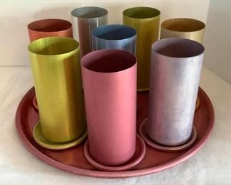 Vintage 1950s Regal Supreme Aluminum Drink Serving Set