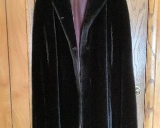 Vintage Faux Fur Cloak from England