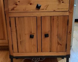 Smaller hand made Pine cabinet for city or country homes