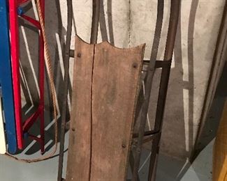 Love this little sled.  Late 1800's.  Belonged to owners grandparents.