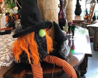 This little Witch is actually very friendly.  The lamps sold last week...sorry about that.