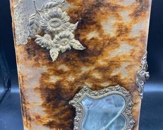 Antique Vintage Photo Album Book