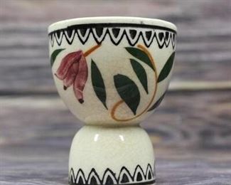 Vintage Made in Japan Foral Egg Cup
