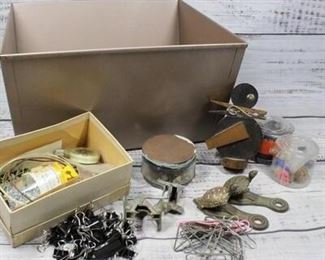 Vintage Crafting Picture Hanging Paper Clips Lot