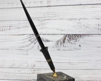 Vintage Mabie Todd Co. Swan Desk Fountain Pen Set