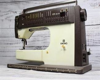 Vintage Made in Sweden Viking Sewing Machine