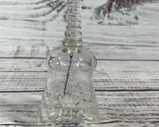 Cut Crystal Bell by Colony Glassware