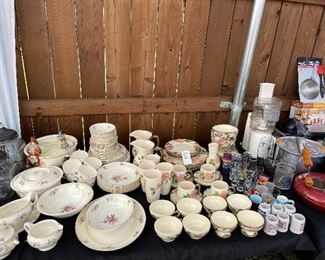 Household Institute Priscilla Pattern And Franciscan Desert Rose