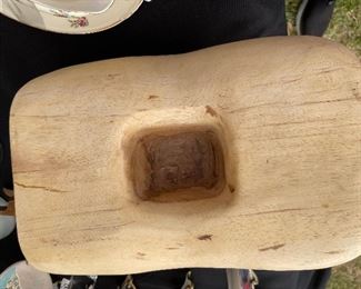 Wooden cowboy hat decor