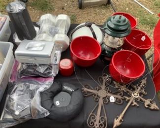 Alexa, Garmin, Crosses, hanging pots, Lanter