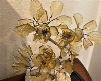 Acrylic floral arrangement