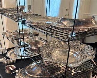 Many silverplate selections