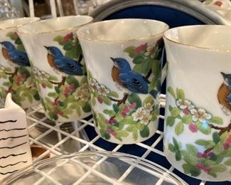 Bluebird coffee mugs