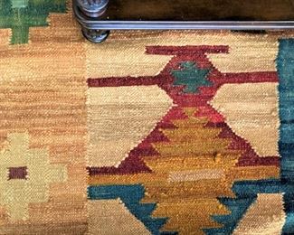 Colorful pattern rug