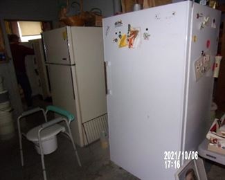 REFRIGERATOR AND FREEZER