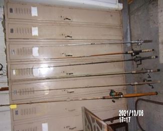 LOCKERS FISHING POLES