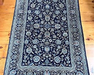 Blue Hand knotted Rug