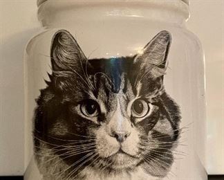 Vintage Rosalind Kitty Biscuit Jar