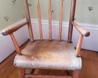 Antique Children's Rocking Chair