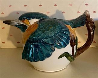 Woodland Birds Kingfisher by Staffordshire Fine Ceramics 