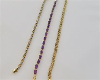 14K bracelets