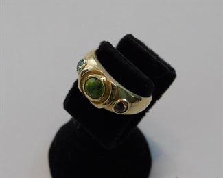 14K mens ring
