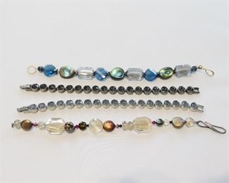 Misc stone bracelets