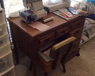 Sewing Table & Chair 