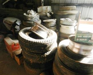 TIRES WHEELS WHEEL COVERS