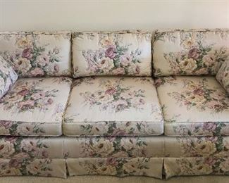 Arcadia Furniture Floral Couch ~ $140.00 32" H x 80" W x 35" D 