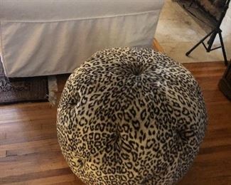 Hickory Chair - Stool or Ottoman