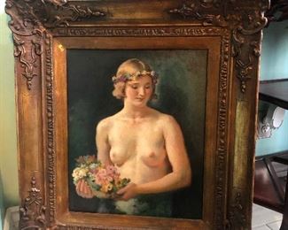 Oil Painting - Hungary 1940s