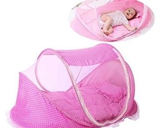 folding baby mat with cover net