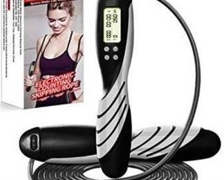 Electronic jump ropes
