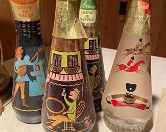 Retro Liquor Bottles
