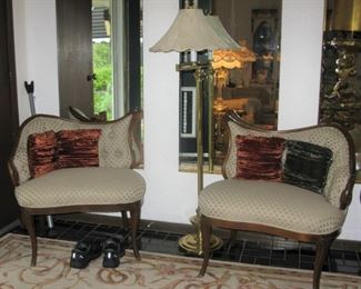sweet parlor chairs  BUY IT NOW  $ 195.00 FOR THE PAIR