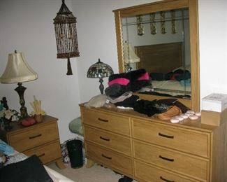 DRESSER WITH MIRROR  BUY IT NOW $ 145.00  NIGHT STAND  BUY IT NOW $ 40.00 EACH