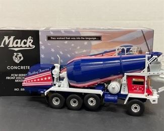 First Gear 19-2878 Mack Concrete Mixer 1:34 Scale