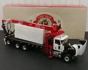 First Gear #19-3435 Mack Granite with Extended Material Handler Body 1:34