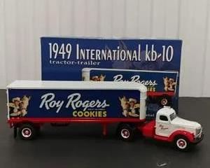 First Gear Roy Rogers Cookies #19-2901 1949 International KB-10 Tractor Trailer 1:34