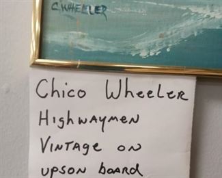 Artist Signed-Chico Wheeler
