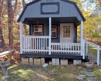 10×28 metal roof building.