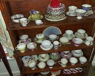 Cups and saucers