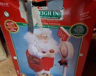 Santa weighs in