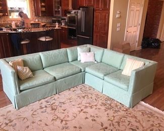 Vintage sectional sofa in perfect shape